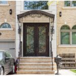 Nova Royal Series Wrought Iron Custom Exterior Door Style 013