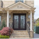 Nova Royal Series Wrought Iron Custom Exterior Door Style 027