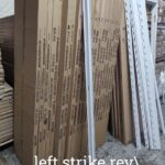 Invisible frame for 80 inch door Single