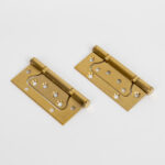 Non Mortise / Flush Mount Polished Gold/Brass
