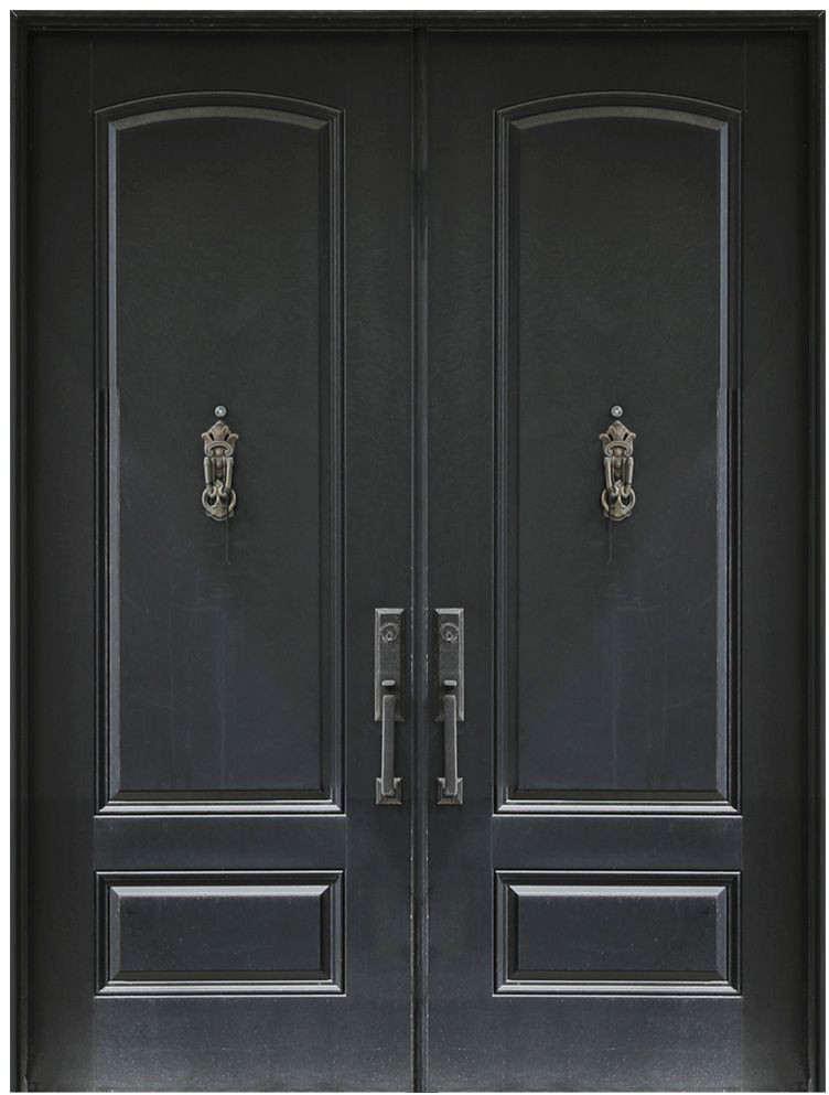 Nova Royal Series Wrought Iron Custom Exterior Door Style 004