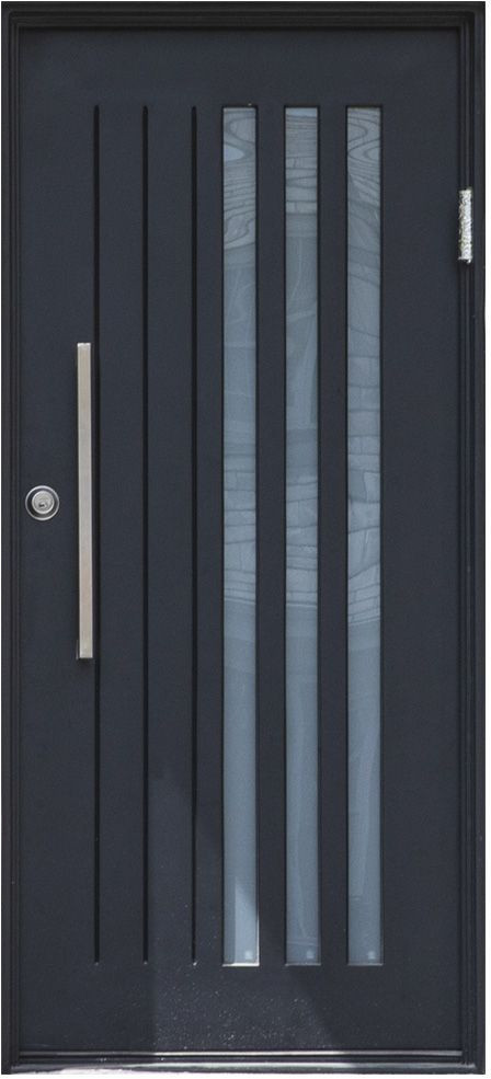 Nova Royal Series Wrought Iron Custom Exterior Door Style 012