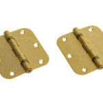 Mortise Satin Gold