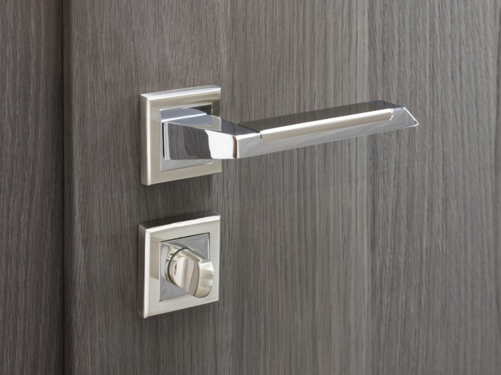 Aquila Two Tone Polished Chrome / Satin Nickel Dummy