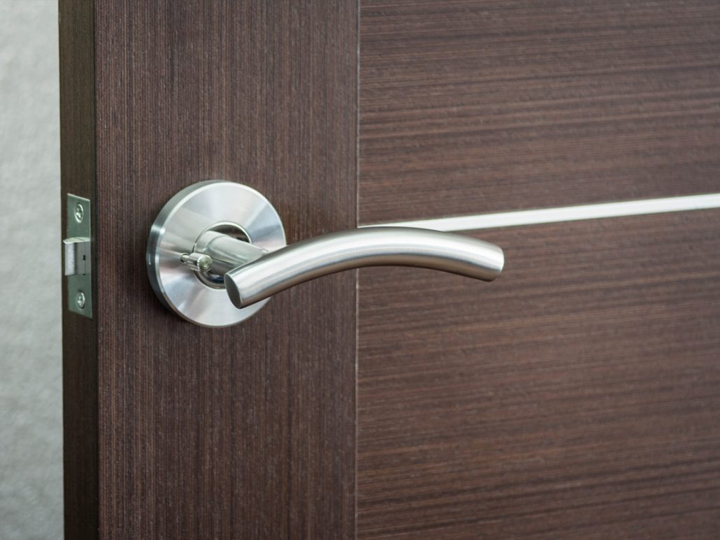 Curve Satin Nickel Privacy / Passage