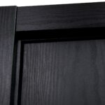 Nova HG008 Black Ash Laminated Modern Interior Door