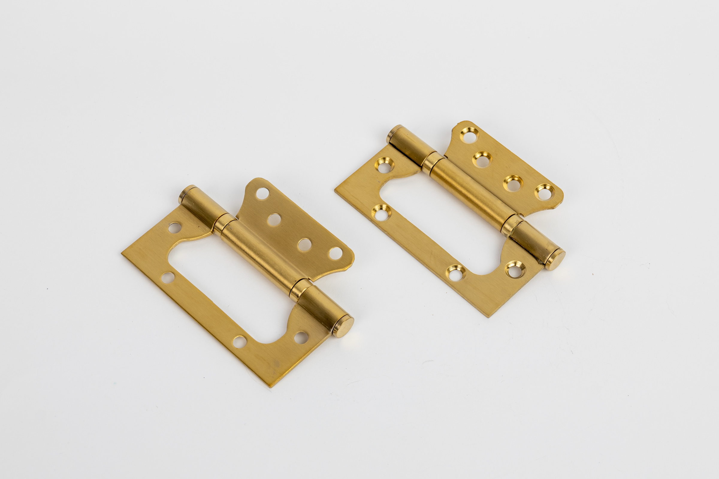 Non Mortise / Flush Mount Polished Gold/Brass