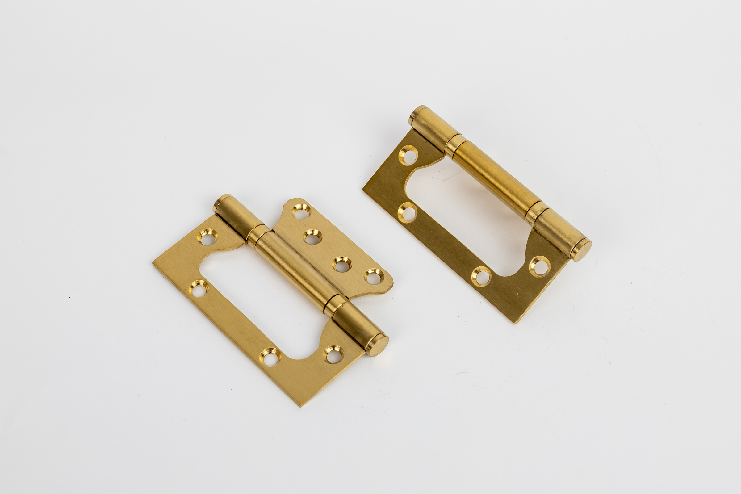 Non Mortise / Flush Mount Polished Gold/Brass