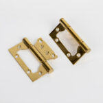 Non Mortise / Flush Mount Polished Gold/Brass