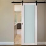 Nova 1 Lite 1H White Wenge Wood Laminated Modern Interior Door