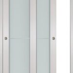 Nova 1 Lite 1H White Wenge Wood Laminated Modern Interior Door