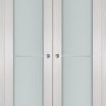 Nova 1 Lite 1H White Wenge Wood Laminated Modern Interior Door