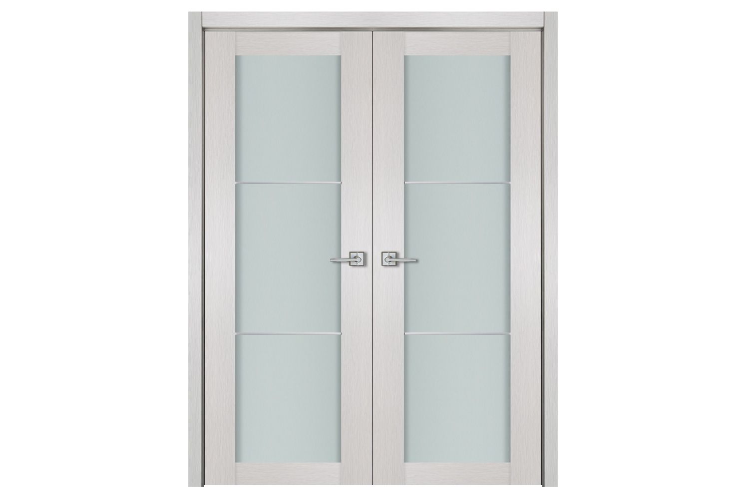 Nova 1 Lite 2H White Wenge Wood Laminated Modern Interior Door