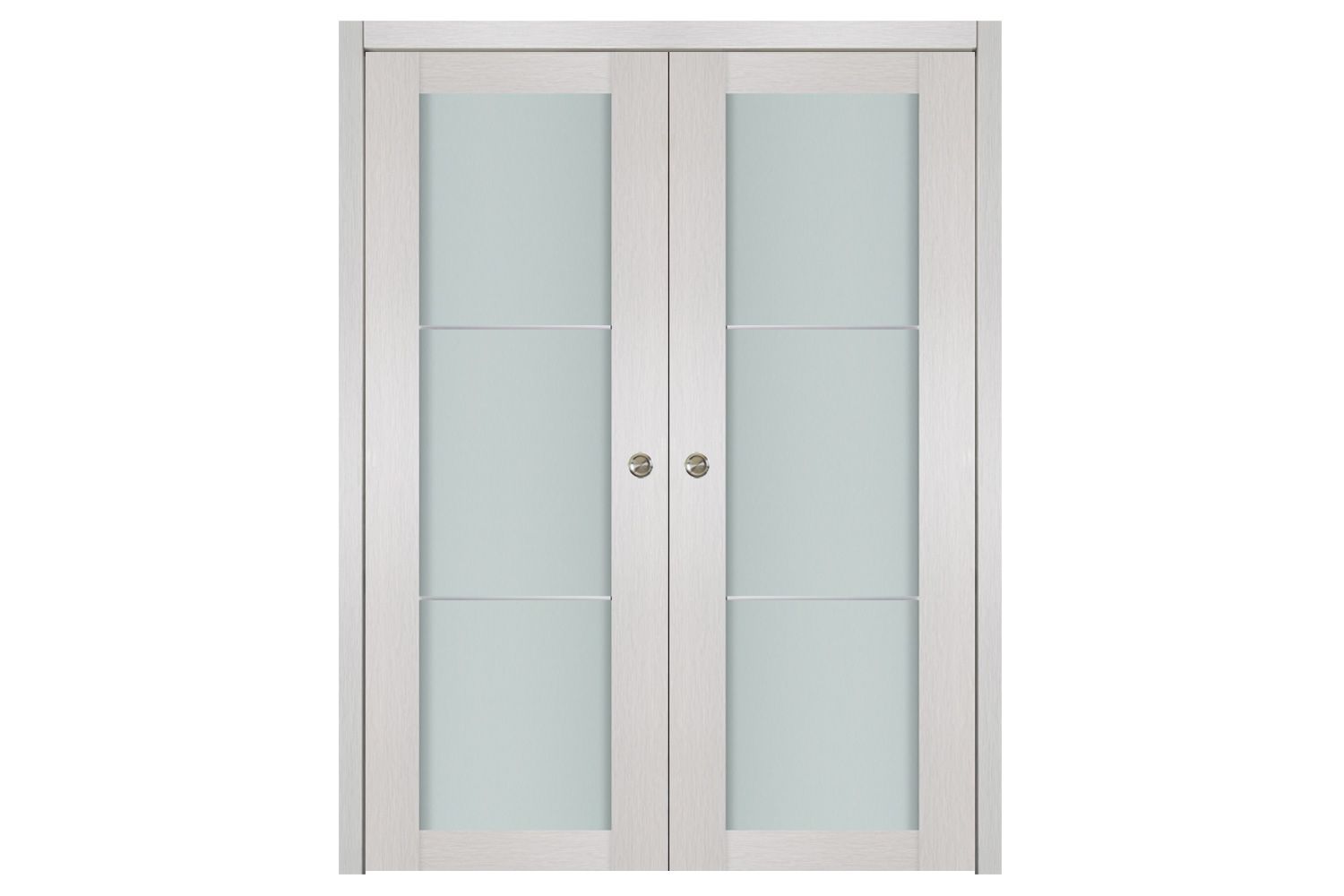 Nova 1 Lite 2H White Wenge Wood Laminated Modern Interior Door