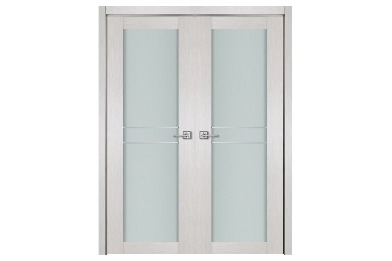 Nova 1 Lite 2HC White Wenge Wood Laminated Modern Interior Door