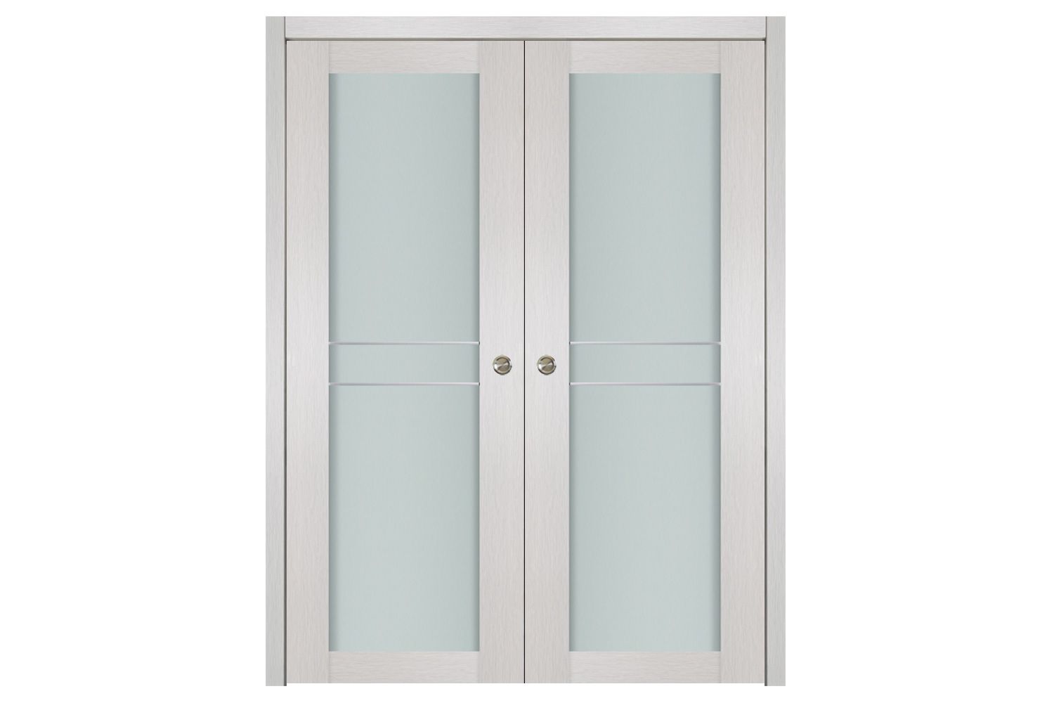 Nova 1 Lite 2HC White Wenge Wood Laminated Modern Interior Door