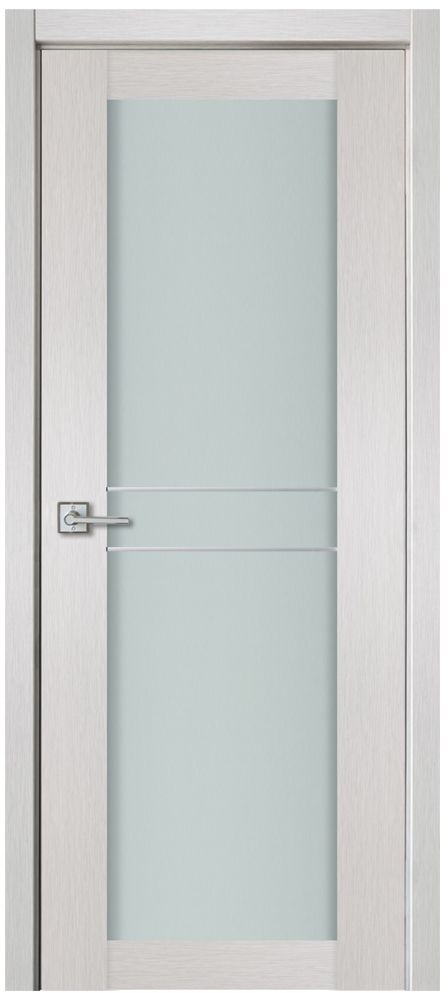 Nova 1 Lite 2HC White Wenge Wood Laminated Modern Interior Door