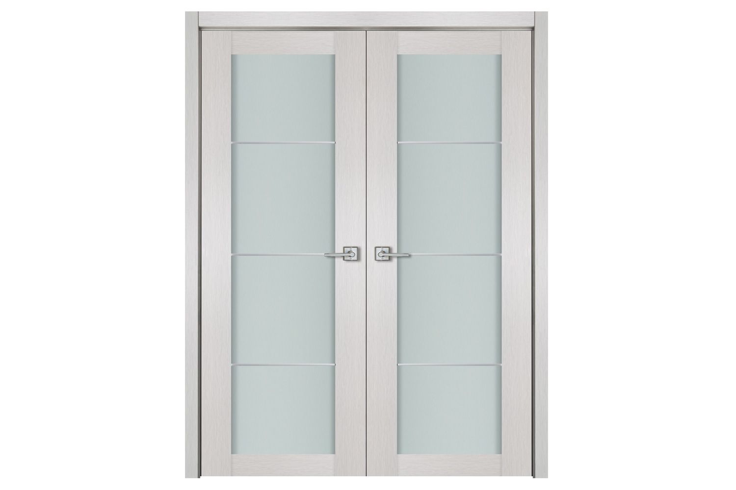 Nova 1 Lite 3H White Wenge Wood Laminated Modern Interior Door