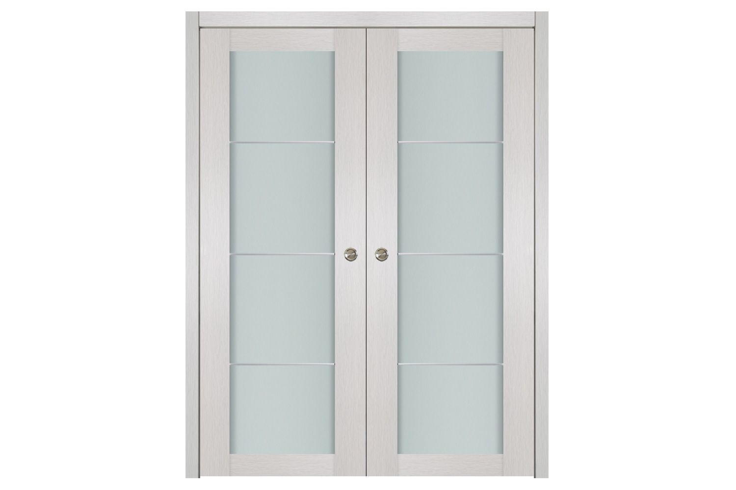 Nova 1 Lite 3H White Wenge Wood Laminated Modern Interior Door