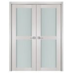 Nova 2 Lite White Wenge Wood Laminated Modern Interior Door