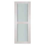 Nova 2 Lite White Wenge Wood Laminated Modern Interior Door