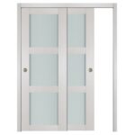 Nova 3 Lite White Wenge Wood Laminated Modern Interior Door