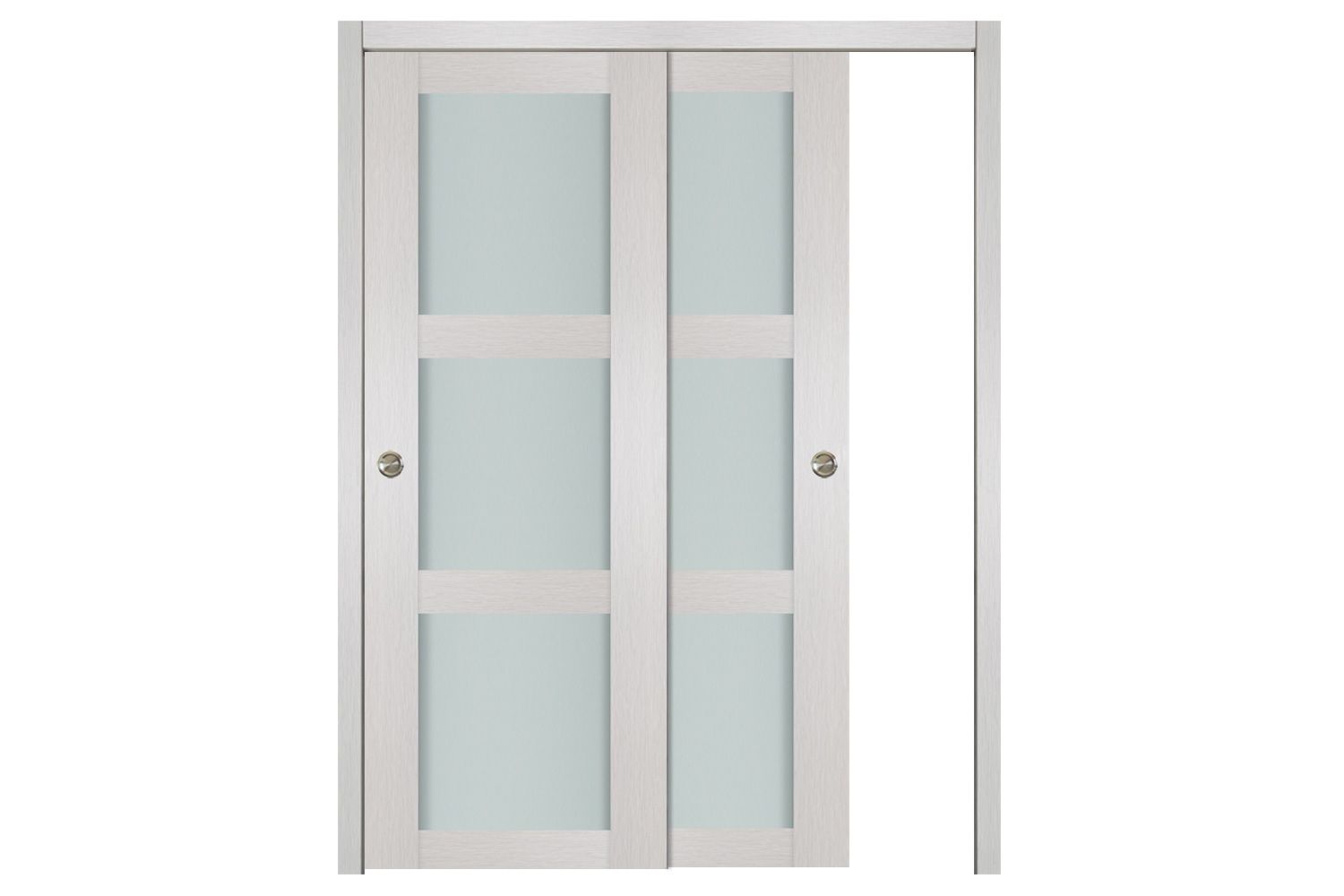 Nova 3 Lite White Wenge Wood Laminated Modern Interior Door