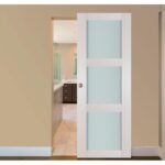 Nova 3 Lite White Wenge Wood Laminated Modern Interior Door