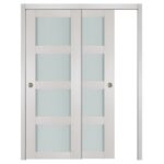 Nova 4 Lite White Wenge Wood Laminated Modern Interior Door