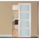 Nova 4 Lite White Wenge Wood Laminated Modern Interior Door