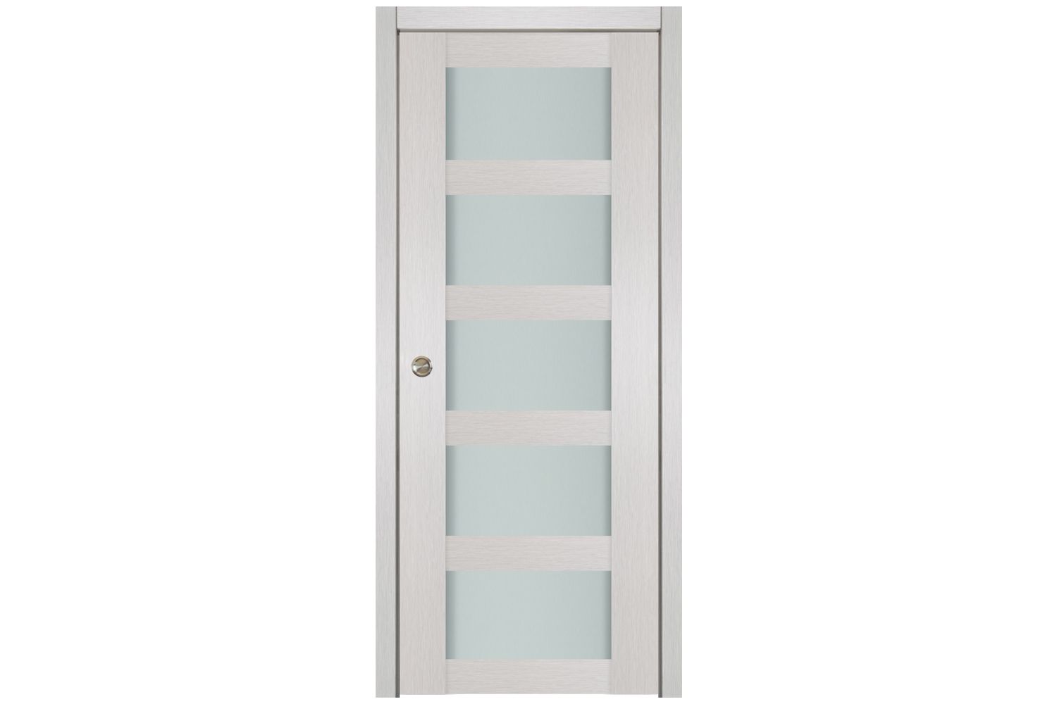 Nova 5 Lite White Wenge Wood Laminated Modern Interior Door