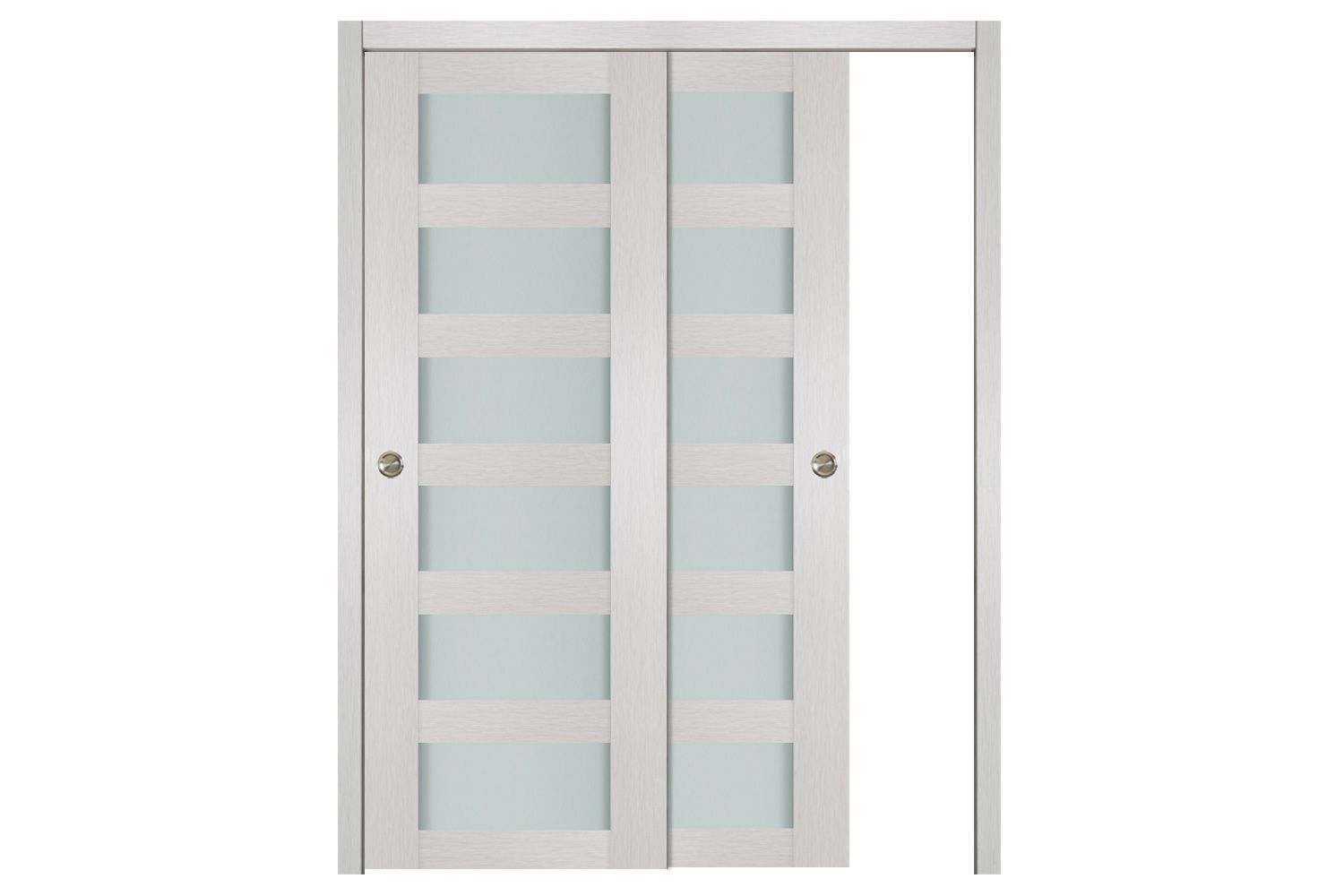 Nova 6 Lite White Wenge Wood Laminated Modern Interior Door