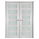 Nova 6 Lite White Wenge Wood Laminated Modern Interior Door