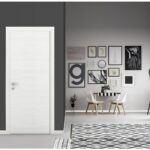 Nova Braga Bianco Matrix Laminated Modern Interior Door