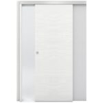 Nova Braga Bianco Matrix Laminated Modern Interior Door