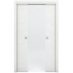 Nova Braga Bianco Matrix Laminated Modern Interior Door