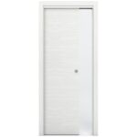 Nova Braga Bianco Matrix Laminated Modern Interior Door