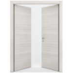 Nova Braga Palissandro Bianco Matrix Laminated Modern Interior Door