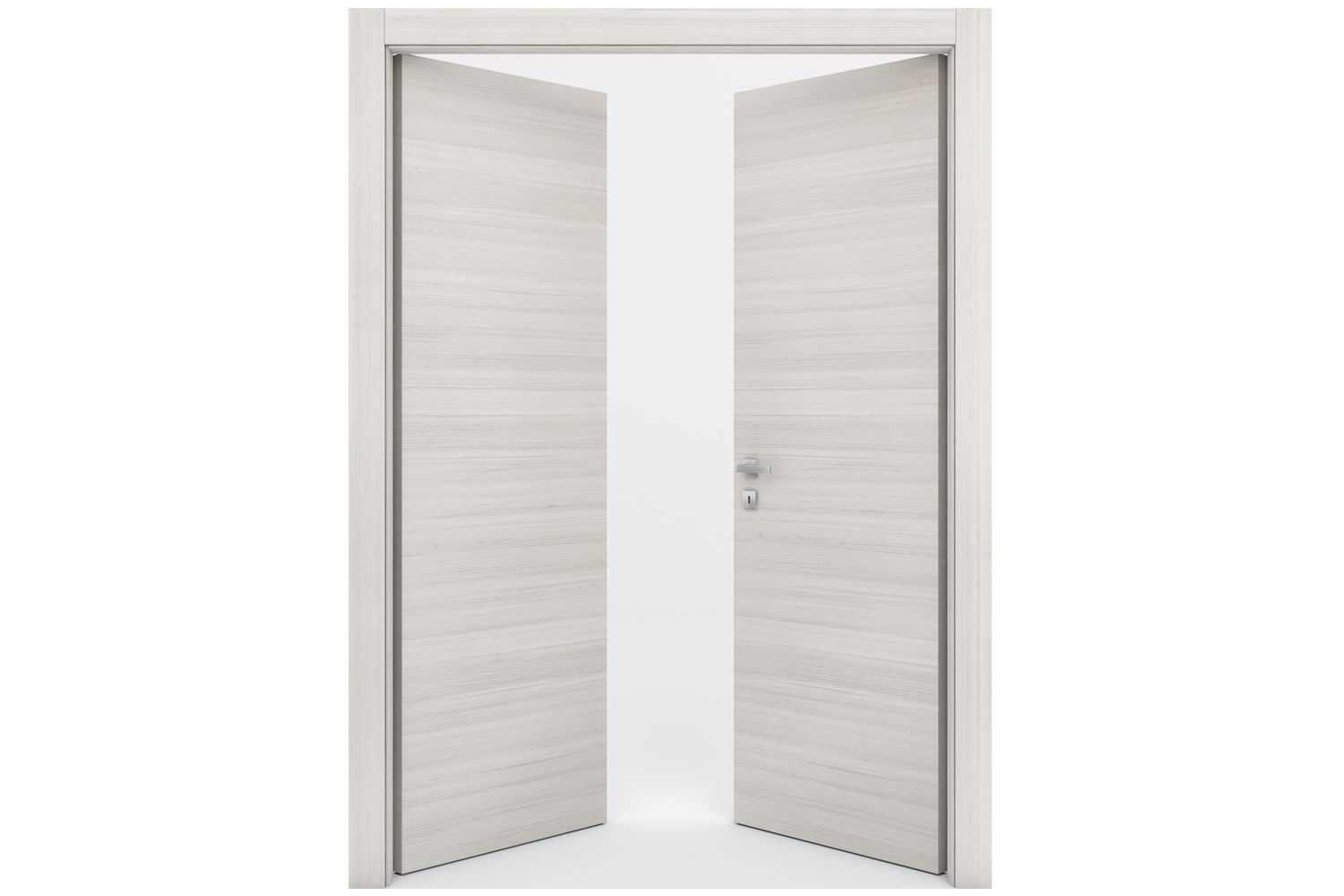 Nova Braga Palissandro Bianco Matrix Laminated Modern Interior Door