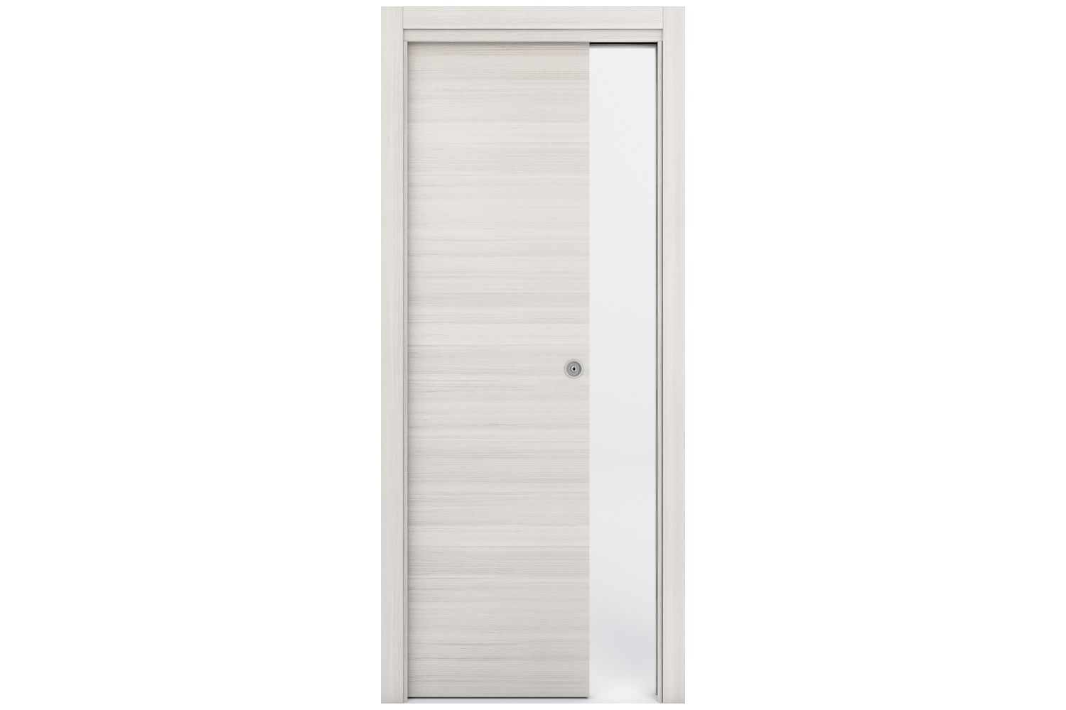 Nova Braga Palissandro Bianco Matrix Laminated Modern Interior Door