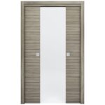 Nova Braga Palissandro Matrix Laminated Modern Interior Door