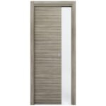 Nova Braga Palissandro Matrix Laminated Modern Interior Door