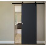 Nova Glam G-Pro 001 Soft Black Laminated Modern Interior Door