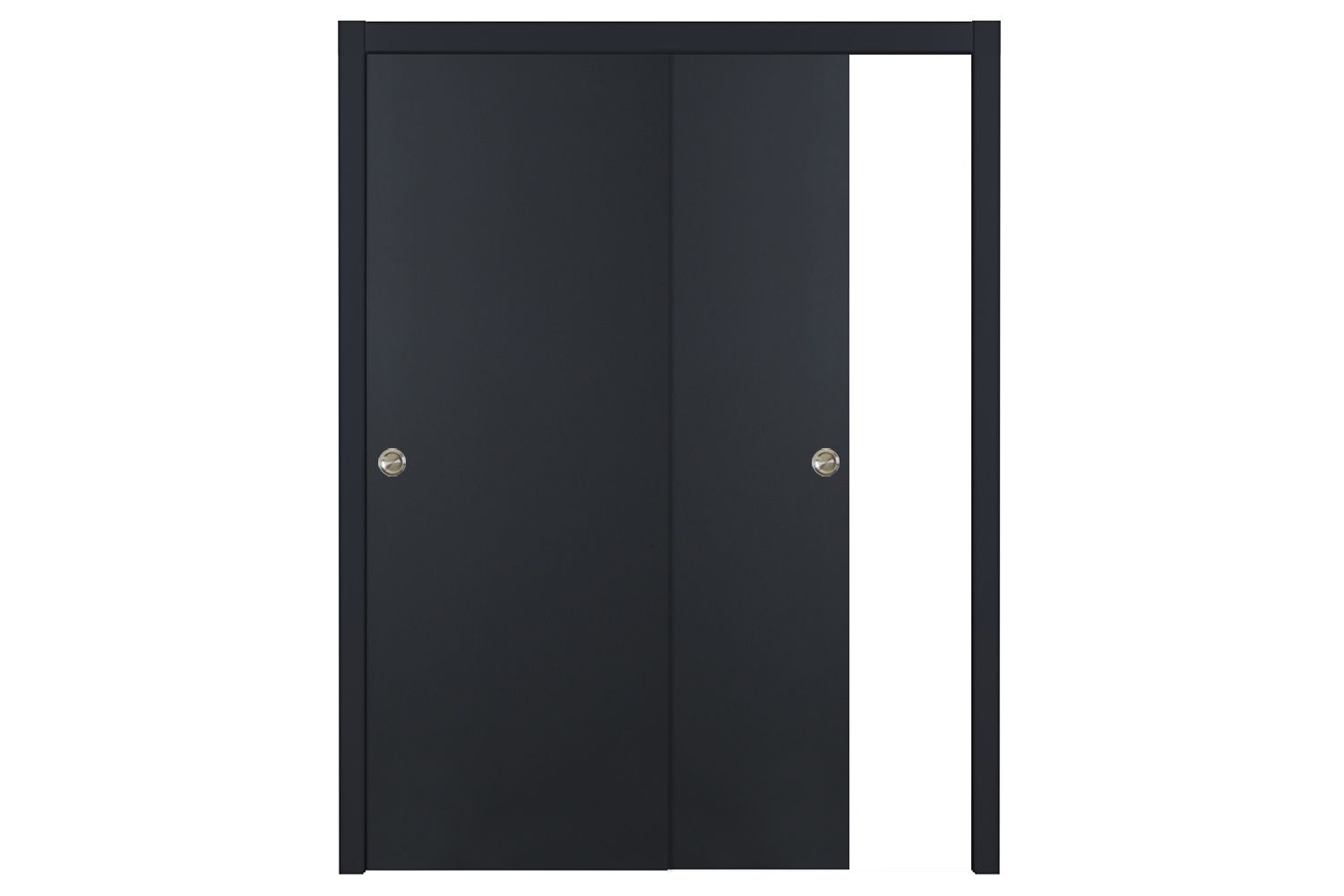 Nova Glam G-Pro 001 Soft Black Laminated Modern Interior Door