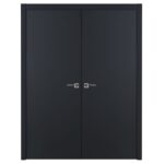 Nova Glam G-Pro 001 Soft Black Laminated Modern Interior Door