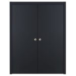 Nova Glam G-Pro 001 Soft Black Laminated Modern Interior Door