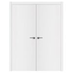 Nova Glam G-Pro 001 Soft White Laminated Modern Interior Door