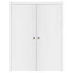 Nova Glam G-Pro 001 Soft White Laminated Modern Interior Door