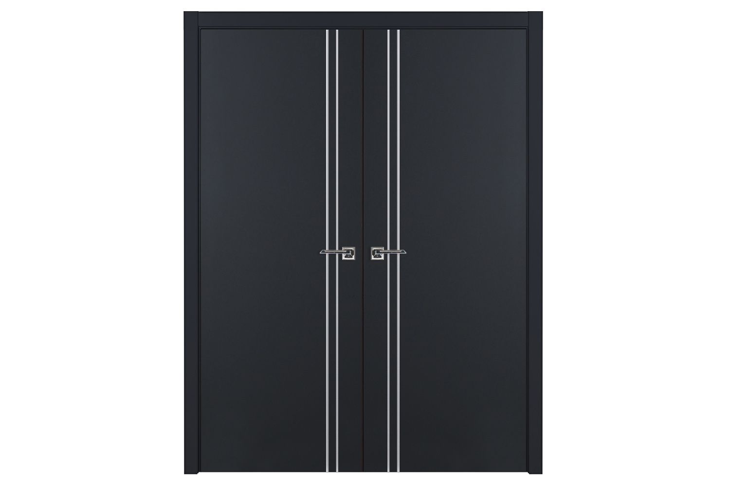 Nova Glam G-Pro 002 Soft Black Laminated Modern Interior Door