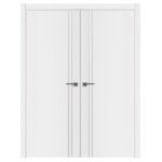 Nova Glam G-Pro 002 Soft White Laminated Modern Interior Door